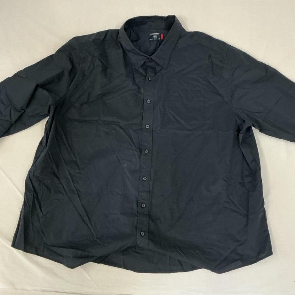 Classic black button-up shirt‎ by Dockers